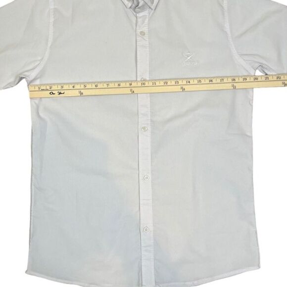 Emprator Givari Shirt Men's White Button Down Dress Shirt Size XL - Picture 2 of 8